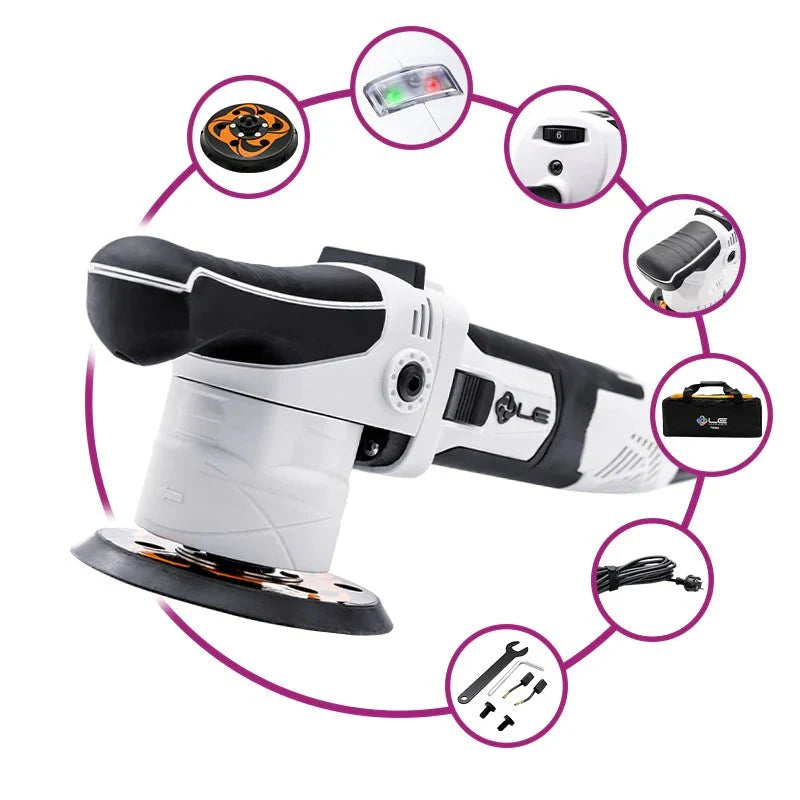 Liquid Elements T2000 V4 polijstmachine met koffer en accessoires
