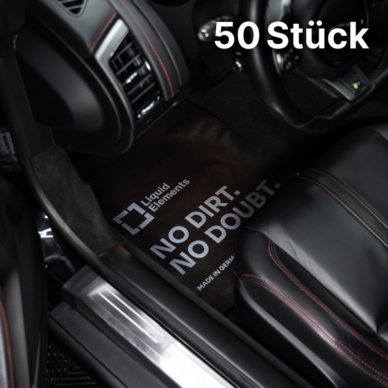 Liquid Elements wegwerp vloermatten 50 stuks in auto