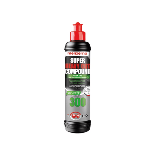 Menzerna Super Heavy Cut Compound 300 Green Line VOC - Free 250 ml - De Detailshop