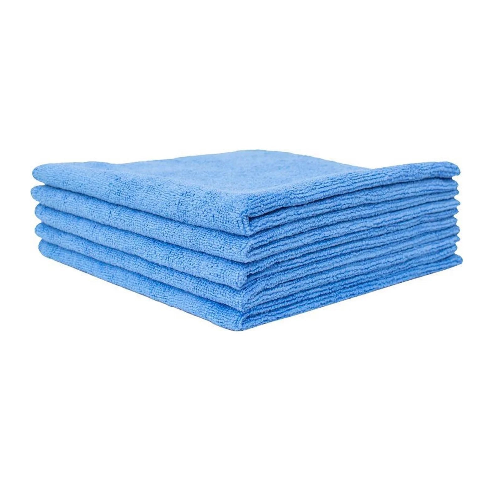 Microfiber Edgeless 300 Blauw 5 - Pack | Microvezel doek - De Detailshop