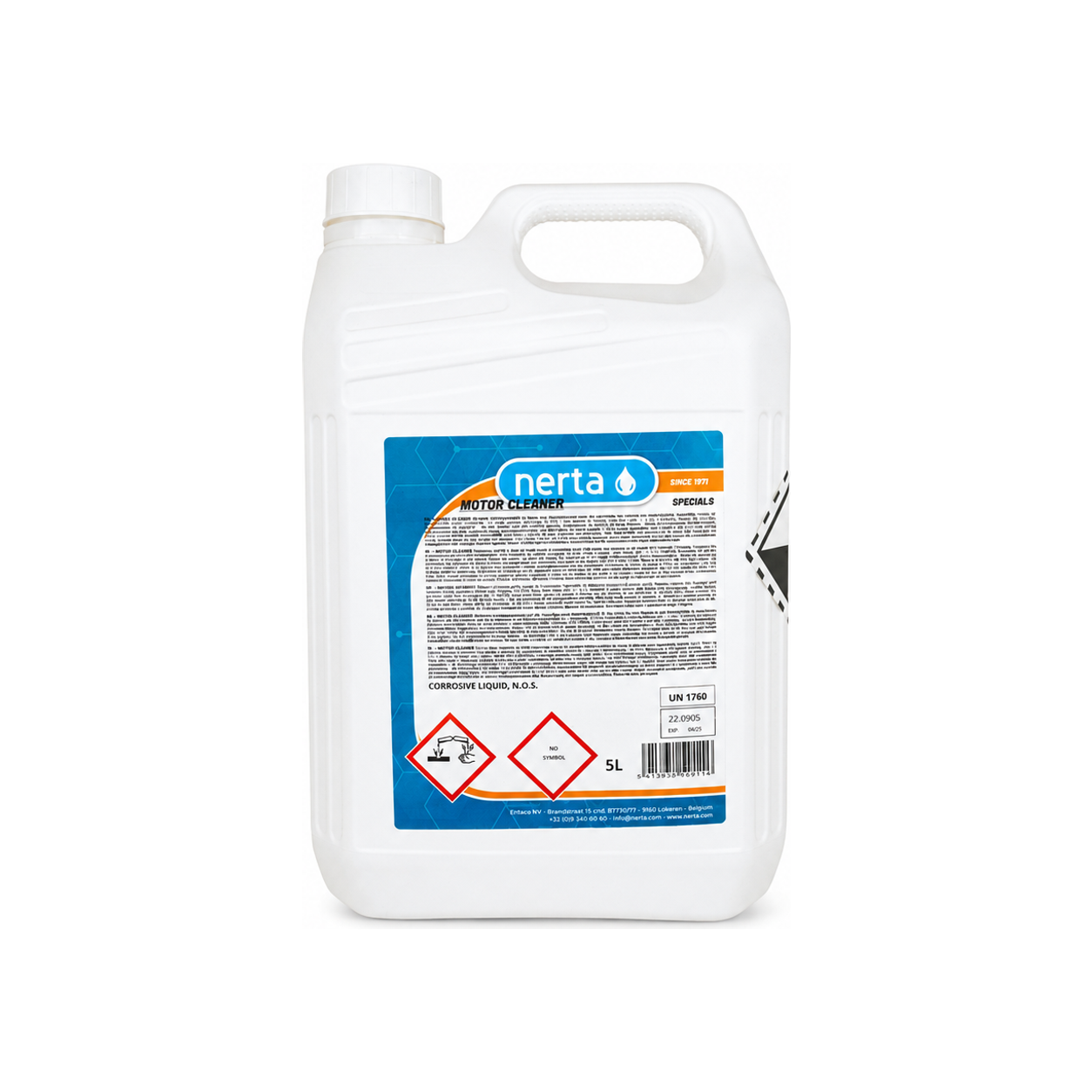 Nerta Motor Cleaner | Motor- und undtfettungsreiniger 5 Liter 5L