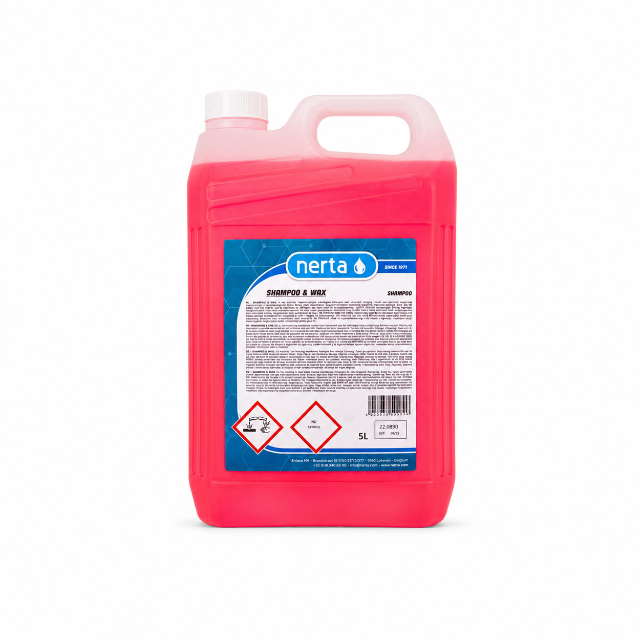 Nerta Shampoo & Wax autoshampoo met wax 5L