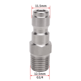 RVS Quick Connect Adapter – G1/4" (M) - De Detailshop