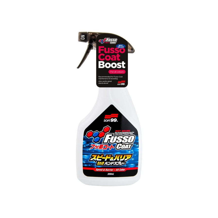 Soft99 Fusso Coat Speed & Barrier – Quick Detailer & Fusso Onderhoud - De Detailshop
