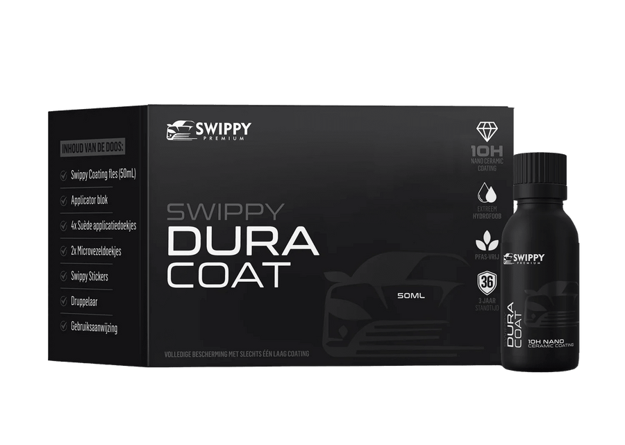 Swippy Dura Coat | Hyrbide Nano Ceramic Coating | 10H - De Detailshop
