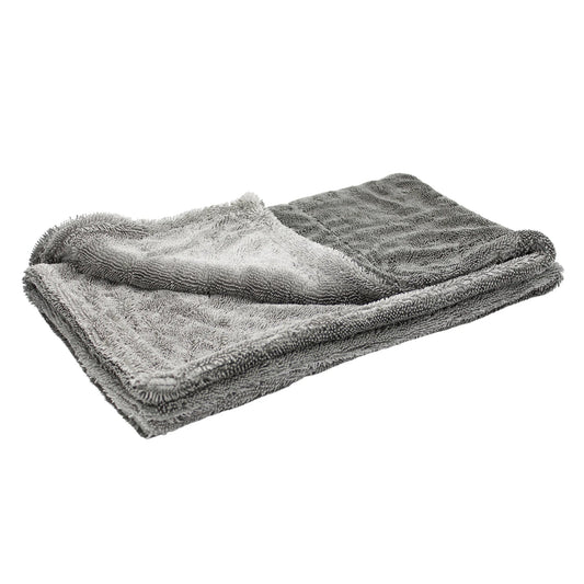 Twisted Loop Drying Towel L 1200GSM 50x80cm | Grijs - De Detailshop