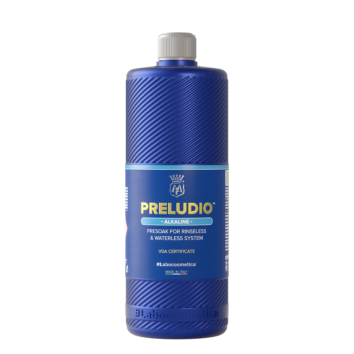 Labocosmetica PRELUDIO ALKALINE product- en toepassingsfoto