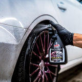 Soft99 Iron Terminator actiebeeld bij velg