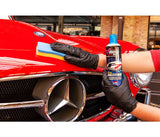 Soft99 Fusso Coat F7 actiebeeld op autolak