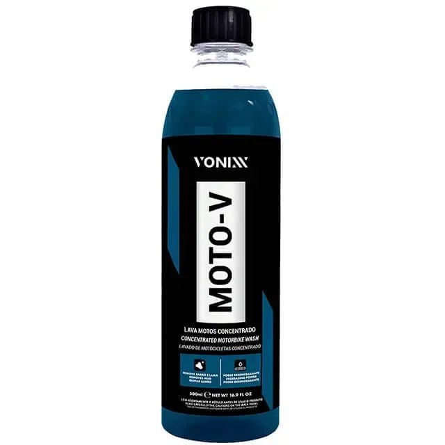 Vonixx Moto-V alkalische motorfietsshampoo en snowfoam