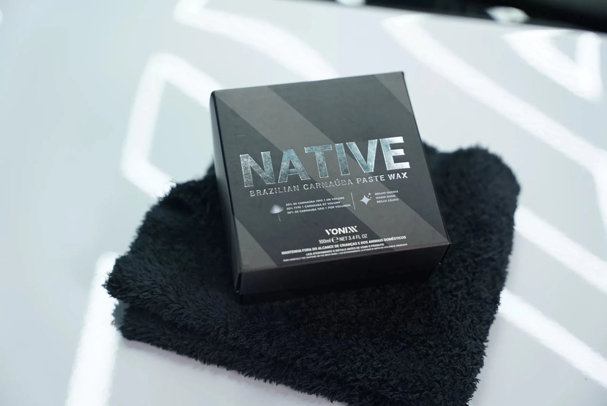Diepe glans na behandeling met Vonixx Native Paste Wax