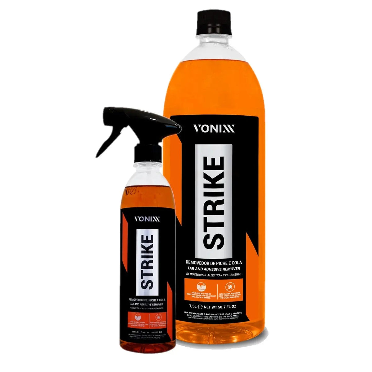 Close-up van de Vonixx Strike sprayflacon
