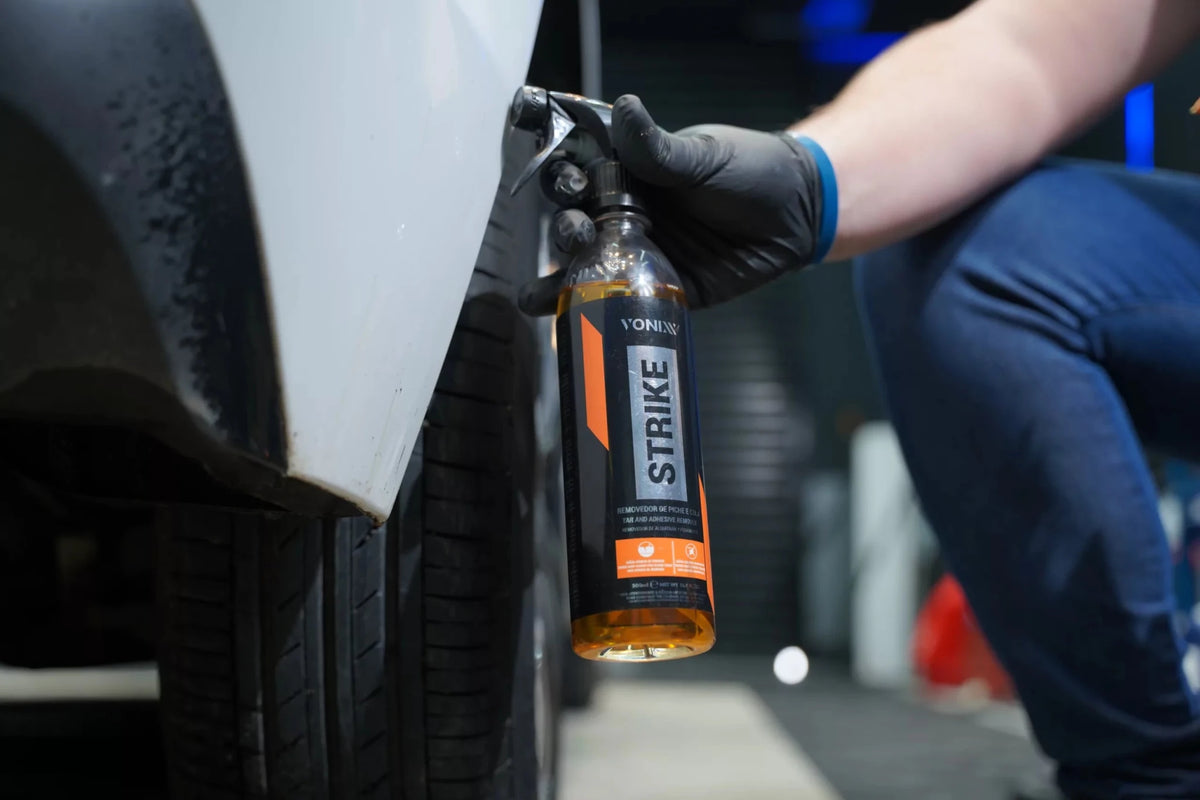 Vonixx Strike tijdens het afnemen van opgeloste vervuiling