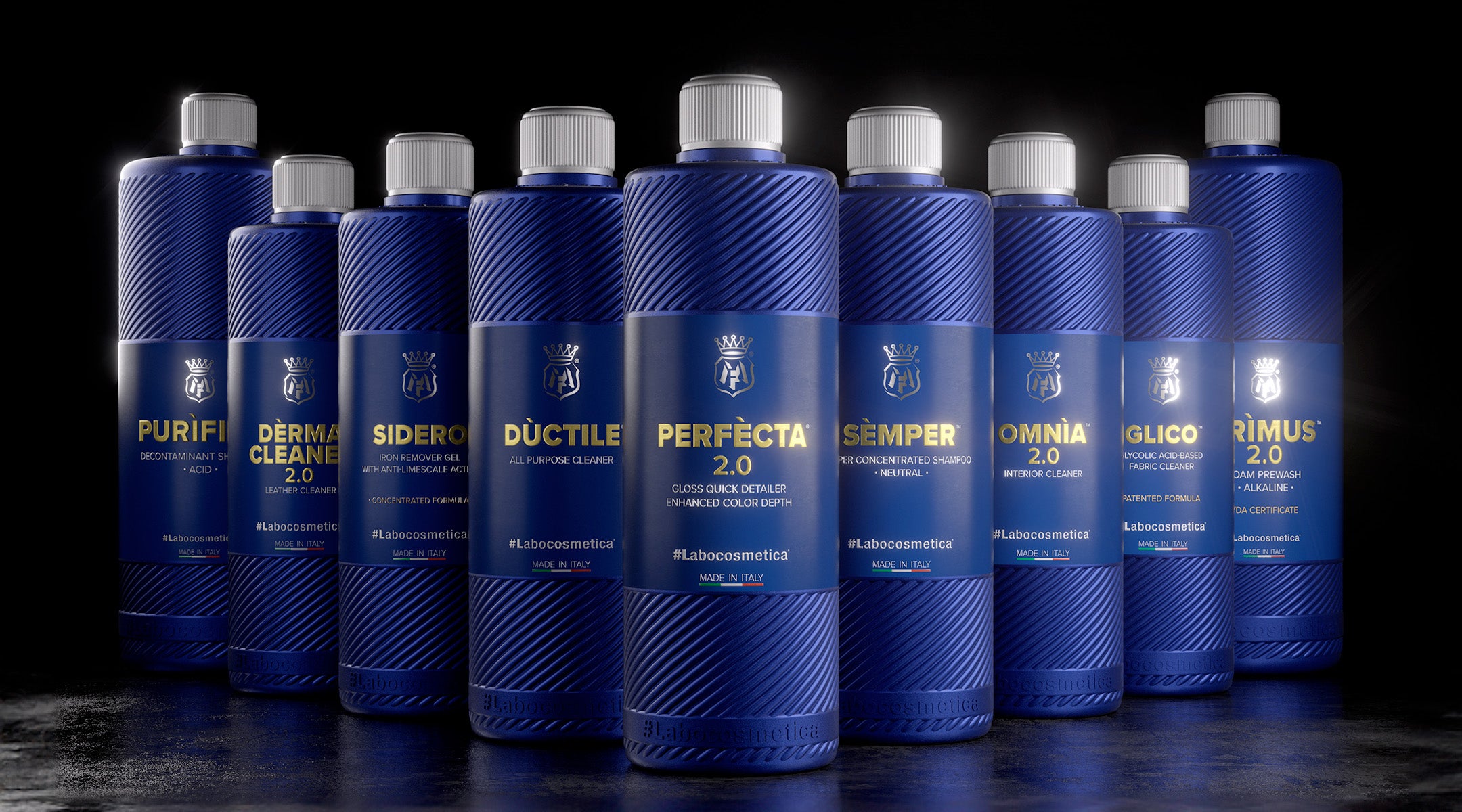 Labocosmetica detailingproducten voor professionele autoverzorging